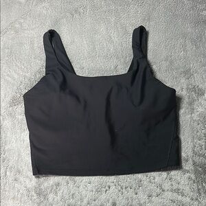 Black Women's Padded Top